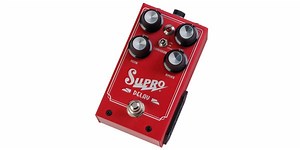 「Supro Delay」！内部昇圧でダイナミクスレンジを広げたアナログディレイペダル！