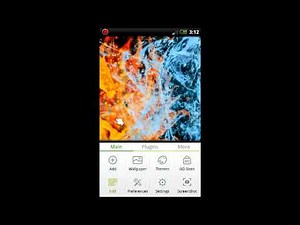 GO Launcher EX Fire Horse