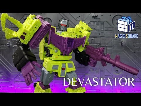 Magic Square Devastator Full Transformation and Review