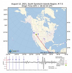 9.6K views · 167 reactions | Watch the waves from the M8.1 earthquake...