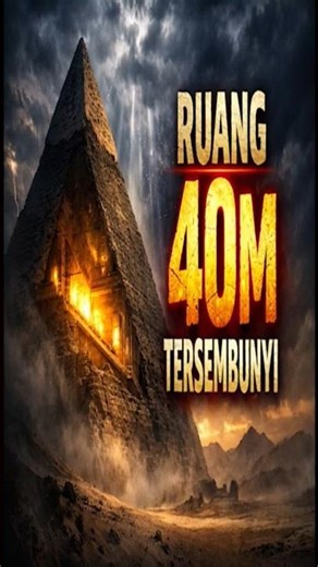 Ruang Rahsia 40 Meter Dalam Piramid Agung? Penemuan 1 Dalam 3.5 Juta! 🔺😱 #shorts