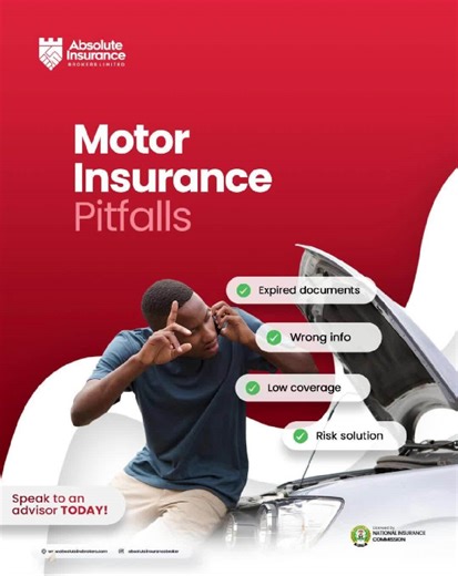 Absolute Insurance Brokers Ltd | You’d be surprised how many motor insurance issues come from very small things, an expired document sitting in the glove compartment, wrong... | Instagram