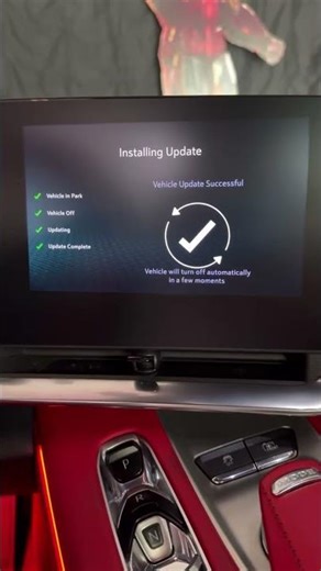 OTA c8 over the air update for corvettes