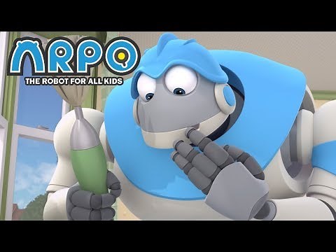ARPO The Robot For All Kids - Making Messes | | Videos For Kids
