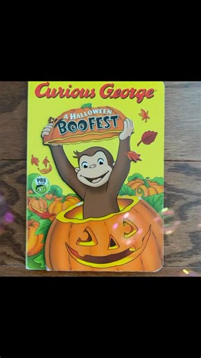 Vintage Haunts on Instagram: "Halloween Curious George A Halloween Boo Fest Book Hardcover (Board book), $10, free shipping. #halloween #curiousgeorge #kidsbooks #halloweenkids #halloweenbooks"