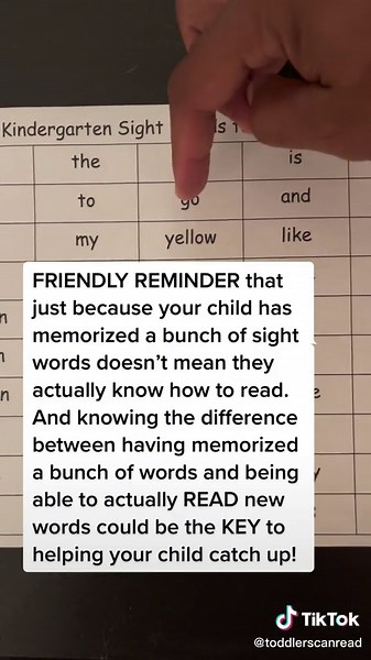 Teaching Kids How to Read: Phonics and Sight Words Training