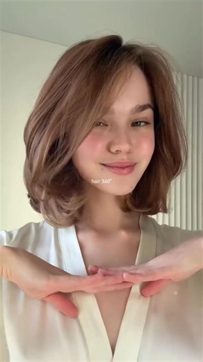 French bob haircut #shortvideo #hairtutorial