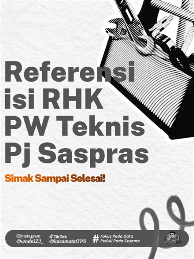 PENGISIAN RHK PADA SKP TAHUN 2026 PPPK PW TEKNIS JABATAN OPERATOR LAYANAN OPERASIONAL! simak video sampai selesai Jabatan disekolah Penanggung Jawab Saspras! Link referensi file RHK https://drive.google.com/file/d/1Db7eppSiSOAKzjaRuERfWTMhWLzTaUTL/view?usp=sharing Follow @kacamataops untuk mendapatkan informasinya fokus pada data peduli pada sesama #ops #guru #tendik #dapodik #kemendikdasmen #skp