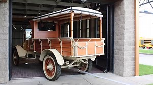 Our 1912 Mack Jr being moved for photos! | Iowa 80 Trucking Museum