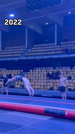 2022 VS 2023 TRIPLE LAYOUT🤯🔥 #australia #tumbling #reels #gym #gymnastics #sport #viralvideo | Ethan_tumbler