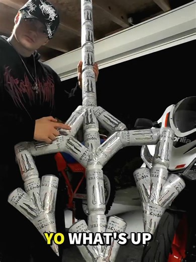 Part 2/2 of the trident tutorial. - - - #Whitemonster #monsterenergy #tutorial