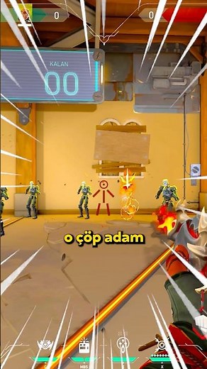 Everyone's looking for a *STICK FIGURE* crosshair in Valorant? 😱😳👀 #valorant #gaming