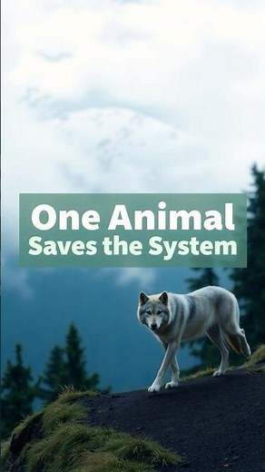 Keystone Species – How One Animal Can Save an Ecosystem