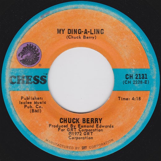 Chuck Berry - My Ding-A-Ling / Johnny B. Goode