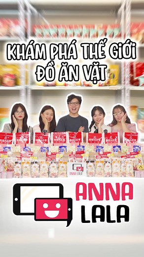 Khám phá thế giới đồ ăn vặt nhà annalala#lakesidemedia #annalalaofficial #xh #xuhuong #mymylotso #hyndodo #caphayan #annalalaofficial #canhvit #changa #bokho