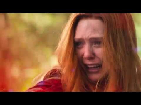 Scarlet Witch Kills Vision Scene- Avengers Infinity War 2018