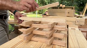 2.9K views · 39 reactions | Discover how to make square pegs for Japanese timber framing. Square pegs are a traditional element of Japanese joinery, and they're pretty easy to make. #timberframing #timberframe #carpenter #carpentrywork | Appalachian Wood Homestead | Facebook