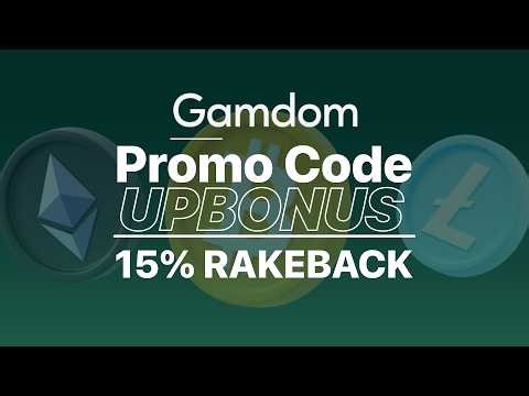 Gamdom Promo Code "upbonus" — Gamdom Code 15% Rakeback for 7 Days (2026 Overview)