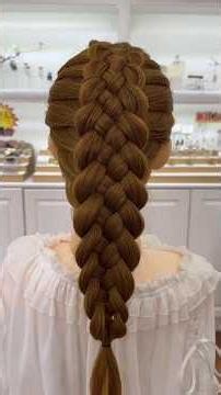 Five Strands Braid Hairstyle Tutorial ❤️ Perfect for wedding and Party Events/ #hairstyle #viral