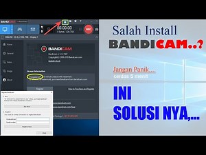 Bandicam tanpa watermark. Full Version dan Crack.