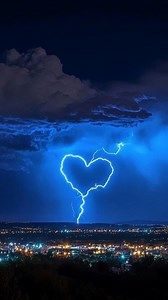 90K views · 2.2K reactions | A lightning strike lights up the sky with nature’s raw power ❤️⚡️ Each bolt is a burst of electrostatic energy—releasing around one gigajoule and creating both brilliant flashes and thunderous sound. Whether during storms or volcanic eruptions, lightning is a stunning reminder of Earth’s wild forces. This clip is real! | The Galactic Void | Facebook