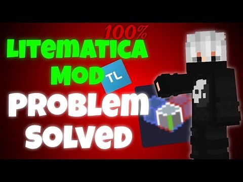 How to Solve Litematica Mod Schematic Folder Problem | Minecraft | Tlauncher |