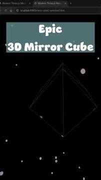 Build a 3D Mirror Cube Fast