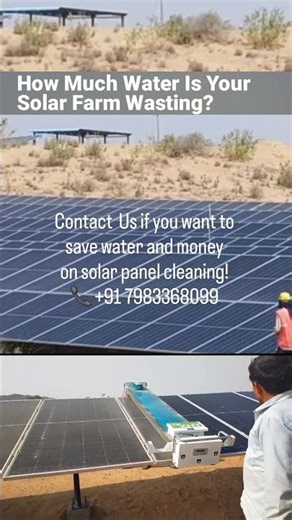 At KNY Renewables, our automated solar panel cleaning system keeps panels clean without using water.