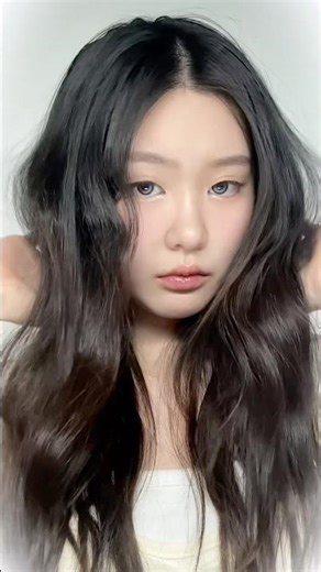 Cool yet warm spring look🧡❄️ makeup #tutorial