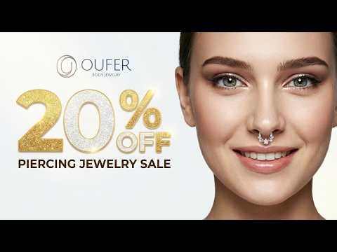 OUFER Body Jewelry Coupon Code & Sale: ✨ Save 20% OFF on Body Piercing Jewelry!