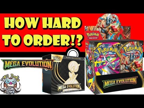 How Hard is it to PreOrder Mega Evolution? 1st Mega Pokémon Cards in a Long Time! (Pokemon TCG News)