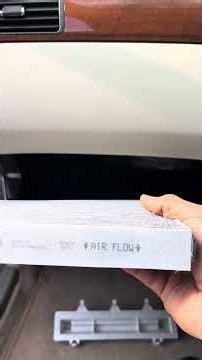 2003 Lexus LS430 Cabin Air Filter Replacement + AC Filter Light Reset #lexusls430 #cabinairfilter