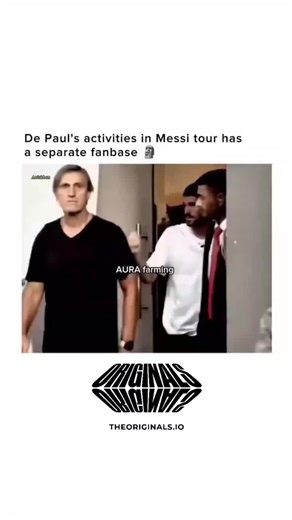 𝐏𝐎𝐕 on Instagram: "FAN FAVOURITE PAUL 😂 Rodrigo De Paul unintentionally became the mood-maker during Messi’s India tour, with multiple viral clips showing his playful side. From joking around in tight security zones to casually shadowing Messi like a personal escort, De Paul’s expressions, reactions, and timing gave fans light moments amid the chaos and heavy protocol. • smiling and laughing while crowds chanted messi • sticking close to messi in a humorous “bodyguard” way • playful reaction