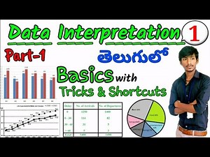 Data Interpretation shortcut techniques in telugu || aptitude data interpretation basics in telugu
