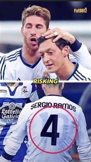 Ramos Risked Everything for Özil 😳⚽ #shorts