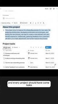 Using Notion to manage projects and tasks #notion #agileframework