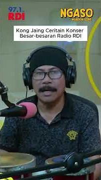 Kong Jaing Cerita Ngalamin Konser Besar-besaran Bareng 150 Artis di Radio RDI