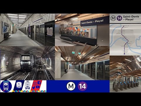 Le prolongement de la ligne 14 à Orly et Pleyel.