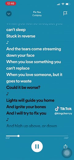 Coldplay - Fix You 🔥🔥🔥 #coldplay #fixyou #fixyoucoldplay #coldplayfixyou #song #music #musica #musically #tiktok #tiktokviral #tiktokviralvideo #tiktokviraltrending #tiktokmalaysia #tiktokindonesia #lyricsvideo #lyrics_songs #malaysia #malaysiatiktok #indonesia #indonesiatiktok #fyp #fypシ #fypage #trending #trendingsong #kingcherryymqs