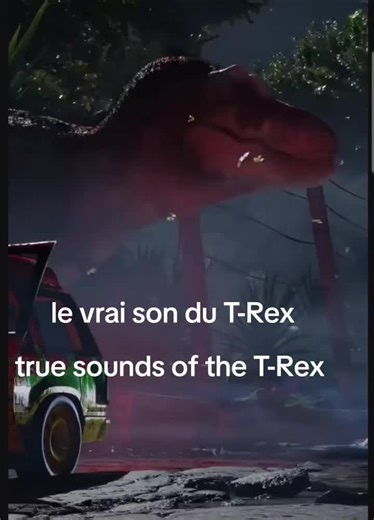 Les vrais sons du Tyrannosaure révélés