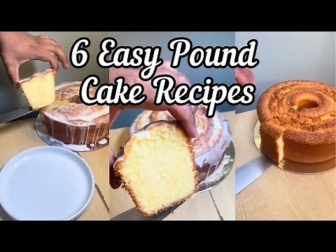 Best Pound Cake Recipes Compilation | Easy & Moist Homemade Pound Cakes! 🍰