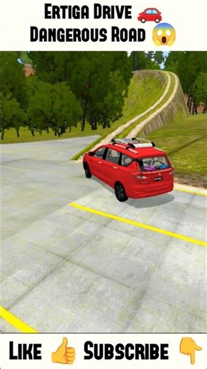 Ertiga Drive 🚗 Dangerous Road 😱😱 | #bussimulatorindonesia #bussidmaleo #bus #bussid