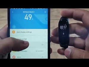 Mi Band 4 Xiaomi (Versão Chinesa) Passo a passo configurando Inglês ou Espanhol mudar o idioma