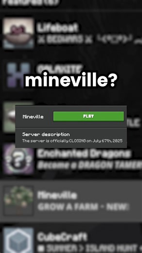 What Happened to Mineville? Exploring the Minecraft Server