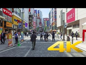 Walking around Akihabara - 秋葉原 - 4K Ultra HD