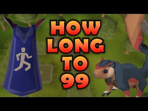 [OSRS] 99 Agility 1xp At A Time | How Long To 99 | Old School Runescape