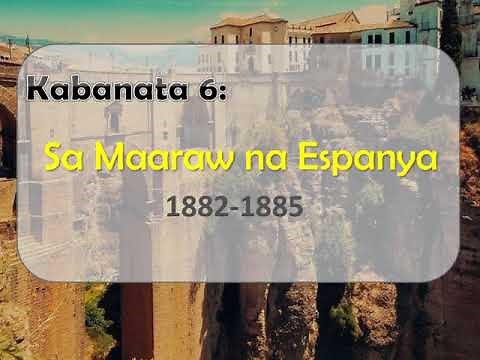 KABANATA 6: SA MAARAW NA ESPANYA | BUHAY NI RIZAL