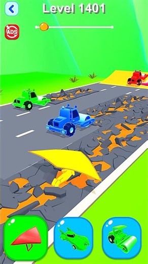 Shape-shifting Funny Race Gameplay new hyper casual games #shapeshifting #gameplay #short