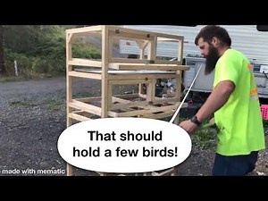 Building the ​⁠​⁠​⁠‪@CoturnixCorner‬ Stacking Quail Hutch I