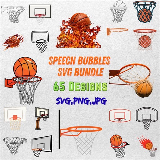 Basketball Hoop SVG Bundle – 20 Basketball Court & Hoop Designs – Sports SVG Bundle – Basketball Lover Cut Files – Slam Dunk SVG Collection - Etsy